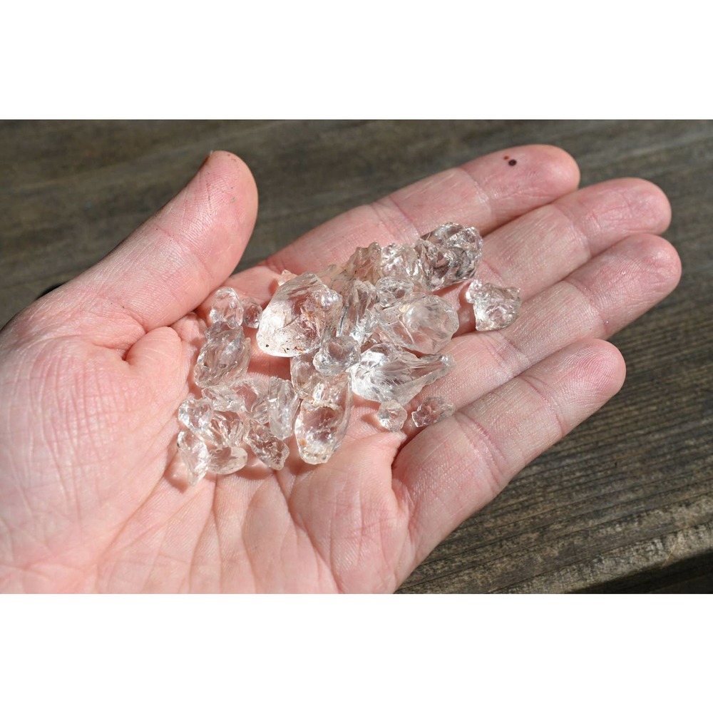 1 lb Quartz, One Pound  translucent, Yellow, Red, Purple, - Picture 2 of 7